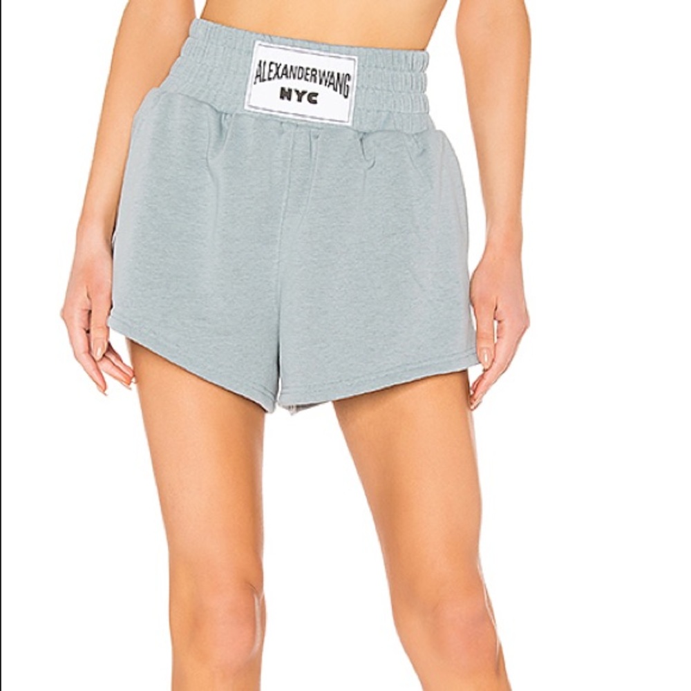 Alexander Wang - Logo Terry Shorts - L